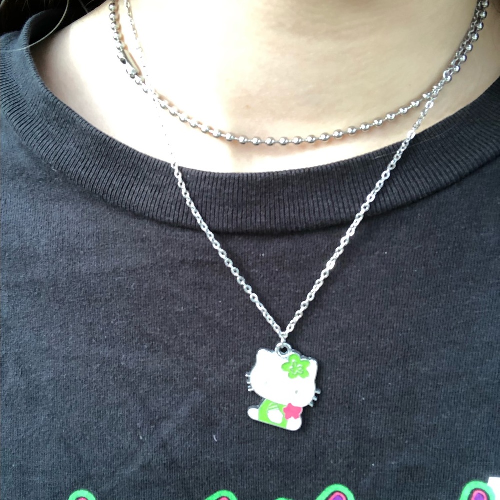 Hello Kitty Silver Chain Necklace - Picture 4 of 5